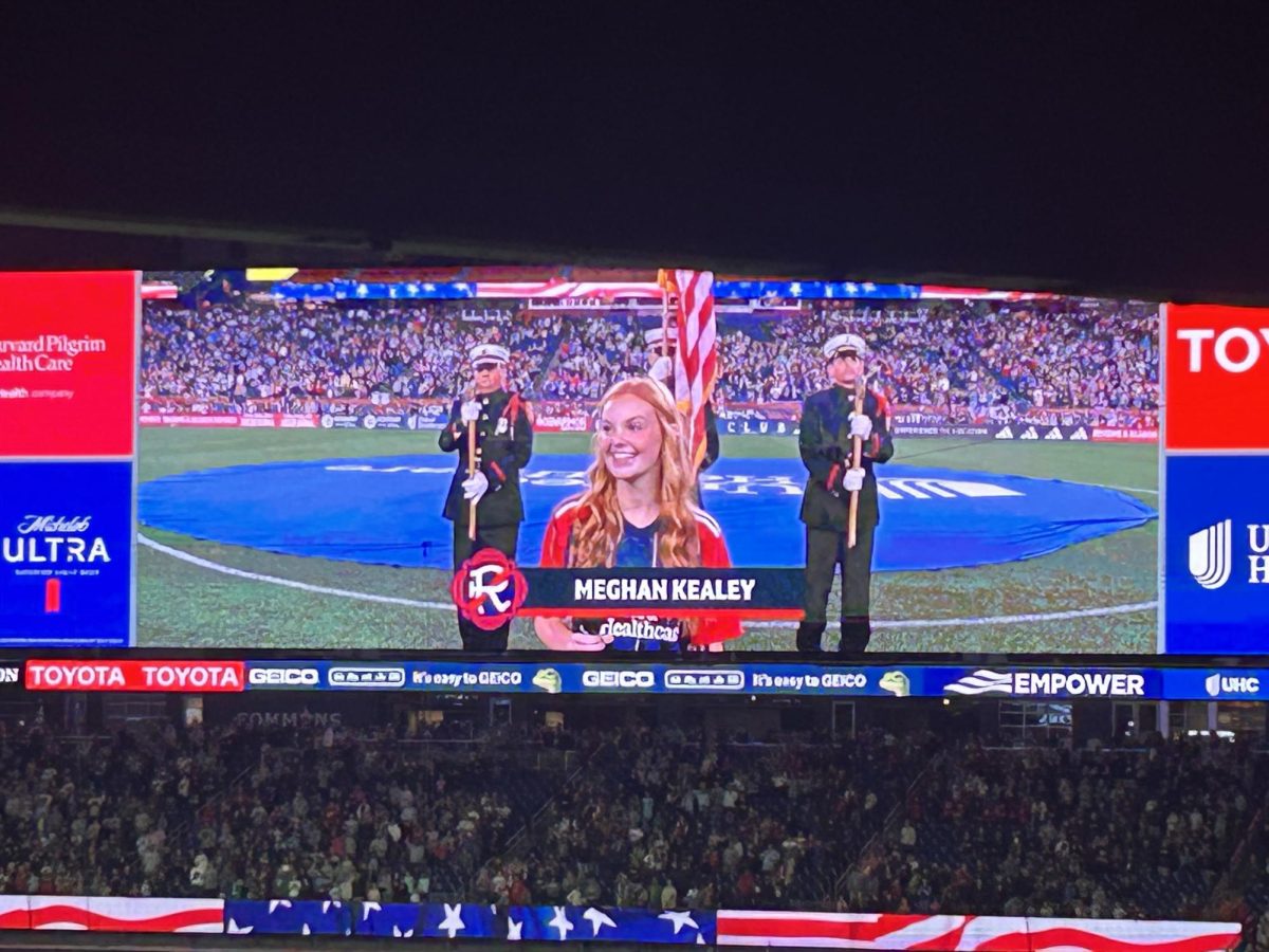 Medway High's Meghan Kealey Performs at Gillette